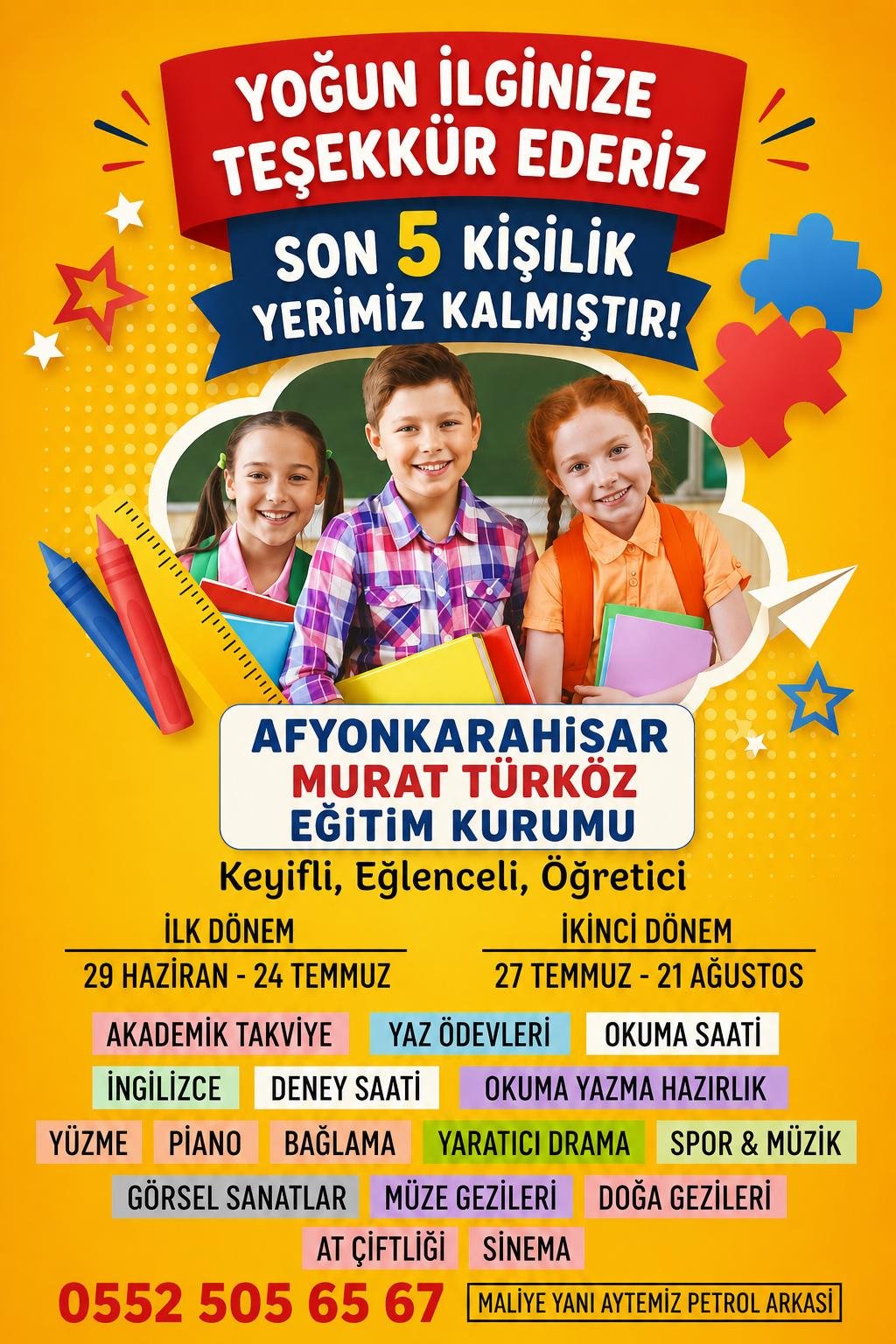 Yaz Okulu Kayıtları